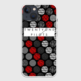 Чехол для iPhone 13 с принтом TWENTY ONE PILOTS (TOP) в Тюмени,  |  | 21 pilots | 21p | bandito | blurryface | chlorine | joshua | music | ned | rock | top | trench | twenty one pilots | tyler | бандито | группа | музыка | нэд | рок | тренч