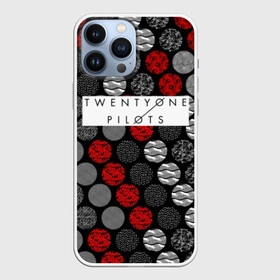 Чехол для iPhone 13 Pro Max с принтом TWENTY ONE PILOTS (TOP) в Тюмени,  |  | Тематика изображения на принте: 21 pilots | 21p | bandito | blurryface | chlorine | joshua | music | ned | rock | top | trench | twenty one pilots | tyler | бандито | группа | музыка | нэд | рок | тренч