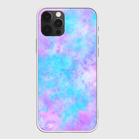 Чехол для iPhone 12 Pro Max с принтом Мрамор Tie Dye в Тюмени, Силикон |  | tie dye | летняя футболка | розовый | синий | тай дай | фиолетовый | яркая футболка