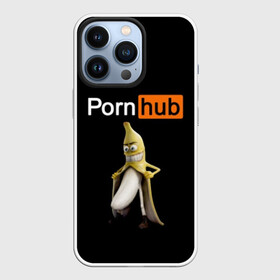 Чехол для iPhone 13 Pro с принтом PORN HUB в Тюмени,  |  | банан | логотип | пошлое