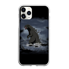 Чехол для iPhone 11 Pro матовый с принтом Годзилла в Тюмени, Силикон |  | godzilla | king of the monsters | годзила | годзилла 2 | король монстров | фильмы