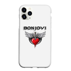 Чехол для iPhone 11 Pro матовый с принтом Bon Jovi в Тюмени, Силикон |  | bon jovi | бон джови | музыка | музыкальная группа | песни | рок | рок группа | рокгруппа