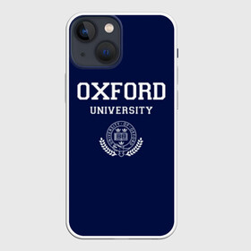 Чехол для iPhone 13 mini с принтом University of Oxford_форма в Тюмени,  |  | university of oxford | англия | британия | великобритания | вуз | колледж | образование | оксфорд | студенты | университет | школа