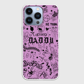 Чехол для iPhone 13 Pro с принтом Lil Peep Tattoo в Тюмени,  |  | Тематика изображения на принте: come over when youre sober | cry baby | emo | hip hop | lil | lil peep | lil pip | lill pip | new school | tattoo | xxxtentacion | лил пип | реп | рэп | татуировки | татухи | хип хоп | хипхоп