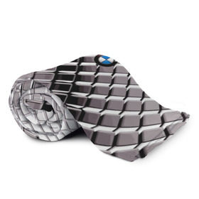 Плед 3D с принтом BMW в Тюмени, 100% полиэстер | закругленные углы, все края обработаны. Ткань не мнется и не растягивается | bmw | metal | pattern | prestige | бмв | металл | престиж | узор