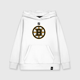 Детская толстовка хлопок с принтом Boston Bruins NHL в Тюмени, 100% хлопок | Круглый горловой вырез, эластичные манжеты, пояс, капюшен | Тематика изображения на принте: boston | boston bruins | hockey | nhl | бостон | бостон брюинз | кубок стенли | нхл | спорт | хоккей | шайба