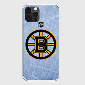 Чехол для iPhone 12 Pro с принтом Boston Bruins в Тюмени, силикон | область печати: задняя сторона чехла, без боковых панелей | boston | boston bruins | hockey | nhl | бостон | бостон брюинз | кубок стенли | нхл | спорт | хоккей | шайба