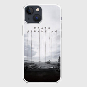 Чехол для iPhone 13 mini с принтом DEATH STRANDING в Тюмени,  |  | bridges | death | game | games | hideo | kojima | logo | mads | mikkelsen | norman | porter | reedus | sam | stranding | гений | дес | игра | игры | кодзима | лого | миккельсен | портер | ридус | стрендинг | сэм | хидео