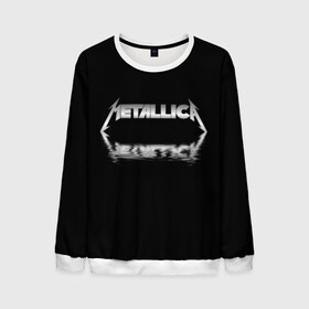 Мужской свитшот 3D с принтом Metallica в Тюмени, 100% полиэстер с мягким внутренним слоем | круглый вырез горловины, мягкая резинка на манжетах и поясе, свободная посадка по фигуре | guitar | hard | heavymetal | metal | metallica | music | rock | гитара | картинка | картинки | метал | металика | металлика | мода | музыка | рок | тренд | тренды | треш | трэш | тяжелый | хард