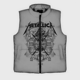 Мужской жилет утепленный 3D с принтом Metallica в Тюмени,  |  | album | black | concert | heavy | kirk | metal | metallica | music | rock | tolls | джеймс хэтфилд | кирк хэмметт | клифф бёртон | ларс ульрих | метал | металлика | трэш