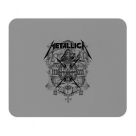 Коврик для мышки прямоугольный с принтом Metallica в Тюмени, натуральный каучук | размер 230 х 185 мм; запечатка лицевой стороны | album | black | concert | heavy | kirk | metal | metallica | music | rock | tolls | джеймс хэтфилд | кирк хэмметт | клифф бёртон | ларс ульрих | метал | металлика | трэш