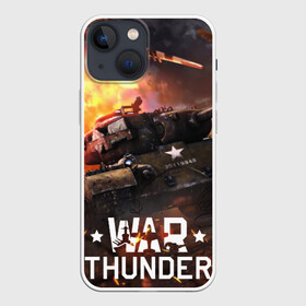 Чехол для iPhone 13 mini с принтом war thunder в Тюмени,  |  | Тематика изображения на принте: war thunder | war thunder 2019 | war thunder лучшие | war thunder самолеты | war thunder танки | вар тандер | игра war thunder | купить футболку war thunder | футболки war thunder