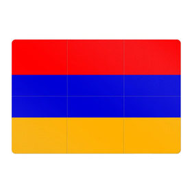 Магнитный плакат 3Х2 с принтом Армения. Флаг. в Тюмени, Полимерный материал с магнитным слоем | 6 деталей размером 9*9 см | армения | армянский | государство | знамя | кавказ | республика | символ | снг | ссср | страна | флаг