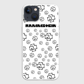 Чехол для iPhone 13 с принтом RAMMSTEIN в Тюмени,  |  | metallica | music | rammstein | rock | металл | металлика | музыка | раммштайн | рок | рок группа