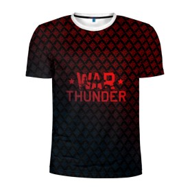 Мужская футболка 3D спортивная с принтом War thunder в Тюмени, 100% полиэстер с улучшенными характеристиками | приталенный силуэт, круглая горловина, широкие плечи, сужается к линии бедра | war thunder | war thunder 2019 | war thunder лучшие | war thunder самолеты | war thunder танки | вар тандер | игра war thunder | купить футболку war thunder | футболки war thunder