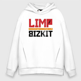 Мужское худи Oversize хлопок с принтом Limp Bizkit в Тюмени, френч-терри — 70% хлопок, 30% полиэстер. Мягкий теплый начес внутри —100% хлопок | боковые карманы, эластичные манжеты и нижняя кромка, капюшон на магнитной кнопке | Тематика изображения на принте: dj lethal | американская | группа | джон отто | ню метал | рок | рэп | уэс борланд | фред дёрст