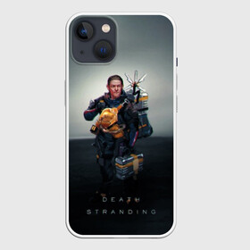 Чехол для iPhone 13 с принтом DS в Тюмени,  |  | Тематика изображения на принте: cliff | deadman | death stranding | fragile | hideo kojima | mads mikkelsen | norman reedus | sam | дельторо | дэдмен | коджима | кодзима | мадс миккельсен | норман ридус | сэм | хидео