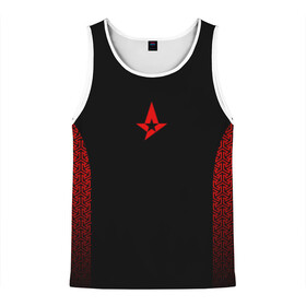 Мужская майка 3D с принтом Astralis uniform 2019 в Тюмени, 100% полиэстер | круглая горловина, приталенный силуэт, длина до линии бедра. Пройма и горловина окантованы тонкой бейкой | astralis | astralis 2017 | astralis 2019 | astralis cs | astralis uniform | astralis кс го | cs | csgo | кс | кс го | ксго