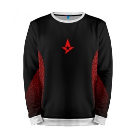 Мужской свитшот 3D с принтом Astralis uniform 2019 в Тюмени, 100% полиэстер с мягким внутренним слоем | круглый вырез горловины, мягкая резинка на манжетах и поясе, свободная посадка по фигуре | astralis | astralis 2017 | astralis 2019 | astralis cs | astralis uniform | astralis кс го | cs | csgo | кс | кс го | ксго