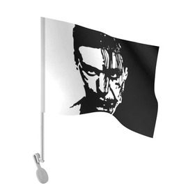 Флаг для автомобиля с принтом Rammstein в Тюмени, 100% полиэстер | Размер: 30*21 см | rammstein | till lindemann | берлин | германия | металл | музыка | рамштайн | тилль линдеманн