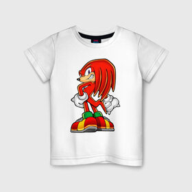 Детская футболка хлопок с принтом Sonic (13) в Тюмени, 100% хлопок | круглый вырез горловины, полуприлегающий силуэт, длина до линии бедер | sega | shadow | sonic | sonic x | x | ежик | игра | наклз | сега | скорость | соник | тейлз | тэйлз | шедоу