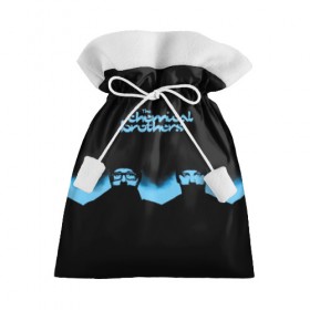 Подарочный 3D мешок с принтом The Chemical Brothers в Тюмени, 100% полиэстер | Размер: 29*39 см | Тематика изображения на принте: 