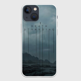 Чехол для iPhone 13 mini с принтом DEATH STRANDING | DS в Тюмени,  |  | bridges | death stranding | fragile express | games | kojima | kojima productions | logo | ludens | игры | кодзима | лого | люденс