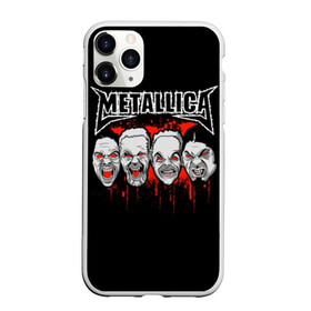 Чехол для iPhone 11 Pro матовый с принтом Metallica в Тюмени, Силикон |  | album | black | concert | heavy | kirk | metal | metallica | music | rock | tolls | джеймс хэтфилд | кирк хэмметт | клифф бёртон | ларс ульрих | метал | металлика | трэш