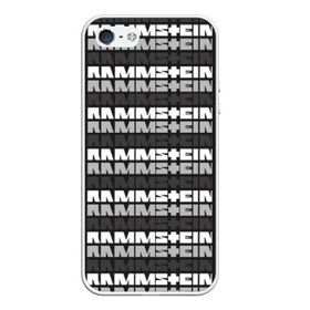 Чехол для iPhone 5/5S матовый с принтом Rammstein в Тюмени, Силикон | Область печати: задняя сторона чехла, без боковых панелей | du hast | heavy | herzeleid | metal | mutter | rammstein | reise | rosenrot | sehnsucht | till lindemann | группа | метал | рамштайн | рок | тилль линдеманн | хард