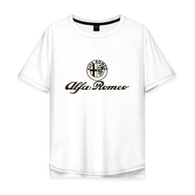 Мужская футболка хлопок Oversize с принтом alfa romeo formula1 в Тюмени, 100% хлопок | свободный крой, круглый ворот, “спинка” длиннее передней части | alfa romeo | f1 | formula1