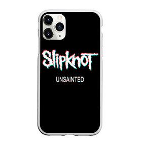 Чехол для iPhone 11 Pro Max матовый с принтом Slipknot Unsainted в Тюмени, Силикон |  | 2019 | metal | music | new | rock | single | slipknot | unsainted