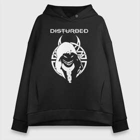 Женское худи Oversize хлопок с принтом Disturbed в Тюмени, френч-терри — 70% хлопок, 30% полиэстер. Мягкий теплый начес внутри —100% хлопок | боковые карманы, эластичные манжеты и нижняя кромка, капюшон на магнитной кнопке | disturbed | альтернативный | встревоженные | группа | джон мойер | дистербд | дистербед | дэвид дрейман | дэн дониган | майк венгрен | метал | нюметал | рок | хеви | хевиметал