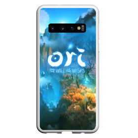 Чехол для Samsung Galaxy S10 с принтом ORI в Тюмени, Силикон | Область печати: задняя сторона чехла, без боковых панелей | Тематика изображения на принте: game | microsoft | moon studios | ori | ori and the will of the wisps | игры