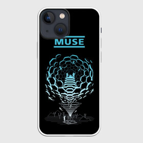 Чехол для iPhone 13 mini с принтом Muse в Тюмени,  |  | alternative | british | men | muse | music | progressive | rock | rock band | space rock | symphonic | three | trio | uk | альтернативный | британская | великобритания | до | крис уолстенхолм | мужчины | муза | музыка | мэттью беллами