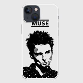 Чехол для iPhone 13 mini с принтом Muse в Тюмени,  |  | alternative | british | men | muse | music | progressive | rock | rock band | space rock | symphonic | three | trio | uk | альтернативный | британская | великобритания | до | крис уолстенхолм | мужчины | муза | музыка | мэттью беллами