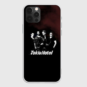 Чехол для iPhone 12 Pro с принтом Tokio Hotel в Тюмени, силикон | область печати: задняя сторона чехла, без боковых панелей | hotel | island | tokio | tokio hotel | альтернативный | билл каулитц | георг листинг | группа | густав шефер | отель | пауэр | поп | рок | синти | синтипоп | токийский | токио | том каулитц | хотель