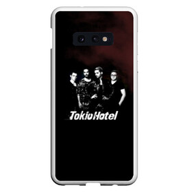 Чехол для Samsung S10E с принтом Tokio Hotel в Тюмени, Силикон | Область печати: задняя сторона чехла, без боковых панелей | hotel | island | tokio | tokio hotel | альтернативный | билл каулитц | георг листинг | группа | густав шефер | отель | пауэр | поп | рок | синти | синтипоп | токийский | токио | том каулитц | хотель