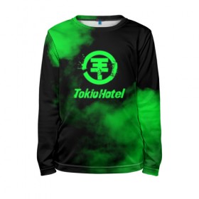 Детский лонгслив 3D с принтом Tokio Hotel в Тюмени, 100% полиэстер | длинные рукава, круглый вырез горловины, полуприлегающий силуэт
 | hotel | island | tokio | tokio hotel | альтернативный | билл каулитц | георг листинг | группа | густав шефер | отель | пауэр | поп | рок | синти | синтипоп | токийский | токио | том каулитц | хотель