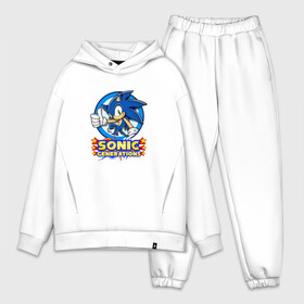 Мужской костюм хлопок OVERSIZE с принтом SONIC GENERATIONS в Тюмени,  |  | hedgehog | metal sonic | silver | silver the hedgehog | sonic | sonic boom | sonic the hedgehog | ёж сонник | игры | соник | фильмы