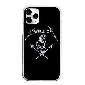 Чехол для iPhone 11 Pro Max матовый с принтом Metallica в Тюмени, Силикон |  | Тематика изображения на принте: metallica | rock | атрибутика | группа | джеймс хетфилд | концерт | мерч | метал | металика | металлика | музыка | музыкант | рок | рок группа | рок музыка | рокер | тур | череп