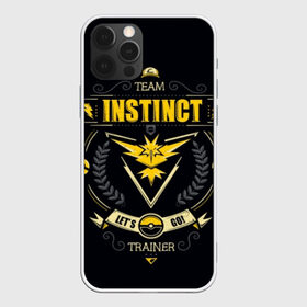 Чехол для iPhone 12 Pro Max с принтом Pokemon Team Instinct в Тюмени, Силикон |  | Тематика изображения на принте: battle | drawing | entei | go | legendary | lugia | metagross | nintendo | pikachu | pokemon | raikou | squirtle | zapdos | брок | бульбазавр | мисти | монстр | пикачу | покемон | эш