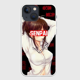 Чехол для iPhone 13 mini с принтом Anime (Senpai) 7 в Тюмени,  |  | ahegao | anime | japan | manga | senpai | аниме | ахегао | китай | манга | сенпай | япония