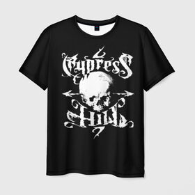 Мужская футболка 3D с принтом Cypress Hill в Тюмени, 100% полиэфир | прямой крой, круглый вырез горловины, длина до линии бедер | b real | cypress hill | dj muggs | eric bobo | sen dog | альтернативный рэп | американская | гангста рэп | кипарисовый | лос анджелес | музыка | ню метал | рэп метал | рэп рок | рэпкор | сен дог | сша | хип хоп