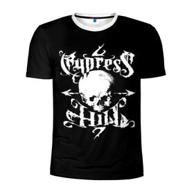 Мужская футболка 3D спортивная с принтом Cypress Hill в Тюмени, 100% полиэстер с улучшенными характеристиками | приталенный силуэт, круглая горловина, широкие плечи, сужается к линии бедра | b real | cypress hill | dj muggs | eric bobo | sen dog | альтернативный рэп | американская | гангста рэп | кипарисовый | лос анджелес | музыка | ню метал | рэп метал | рэп рок | рэпкор | сен дог | сша | хип хоп