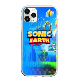 Чехол для iPhone 11 Pro матовый с принтом SONIC EARTH в Тюмени, Силикон |  | Тематика изображения на принте: hedgehog | metal sonic | silver | silver the hedgehog | sonic | sonic boom | sonic the hedgehog | ёж сонник | игры | соник | фильмы