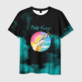 Мужская футболка 3D с принтом Pink Floyd в Тюмени, 100% полиэфир | прямой крой, круглый вырез горловины, длина до линии бедер | pink floyd | pinkfloyd | арт | артрок | группа | дэвид гилмор | пинк флойд | пинкфлойд | прогрессивный | психоделический | рок | сид барретт | симфонический | спэйс | эйсид | экспериментальный