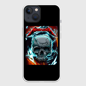 Чехол для iPhone 13 с принтом Metallica в Тюмени,  |  | metallica | rock | арт | гитара | кости | металл | металлика | музыка | рок | череп