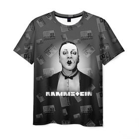 Мужская футболка 3D с принтом Rammstein в Тюмени, 100% полиэфир | прямой крой, круглый вырез горловины, длина до линии бедер | 2019 | du hast | lindemann | radio | rammstein | rammsteinfan | till | группы | линдеманн | метал | музыка | радио | рамштаин | рамштайн | рамштейн | рок | тилль | тиль