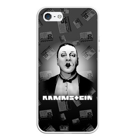 Чехол для iPhone 5/5S матовый с принтом Rammstein в Тюмени, Силикон | Область печати: задняя сторона чехла, без боковых панелей | 2019 | du hast | lindemann | radio | rammstein | rammsteinfan | till | группы | линдеманн | метал | музыка | радио | рамштаин | рамштайн | рамштейн | рок | тилль | тиль