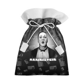 Подарочный 3D мешок с принтом Rammstein в Тюмени, 100% полиэстер | Размер: 29*39 см | 2019 | du hast | lindemann | radio | rammstein | rammsteinfan | till | группы | линдеманн | метал | музыка | радио | рамштаин | рамштайн | рамштейн | рок | тилль | тиль